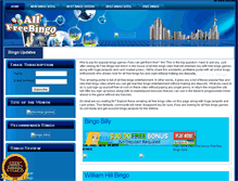Tablet Screenshot of allfreebingo.net